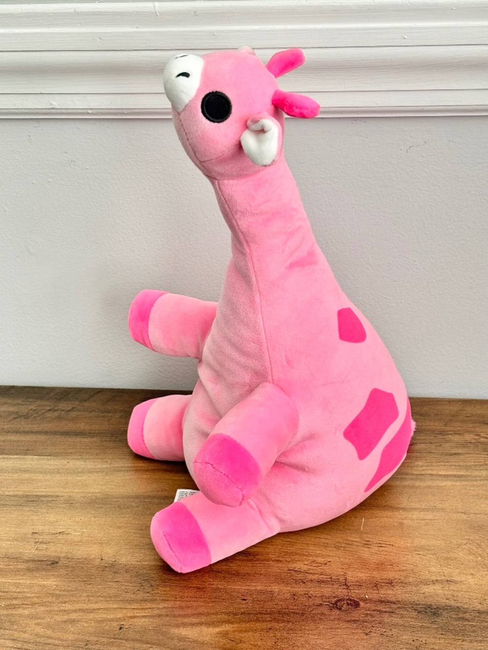 Zuru Fleur Hug A Lumps Pink Giraffe Cuddly Squishy Weighted Plush Stuffed Animal